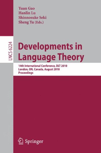 Developments In Language Theory 16th International Conference Dlt 2012 Taipei Taiwan August 1417 2012 Proceedings 1st Edition Andrew L Szilard Auth