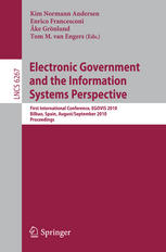 Electronic Government And The Information Systems Perspective First International Conference Egovis 2010 Bilbao Spain August 31 September 2 2010 Proceedings 1st Edition Katja Penttinen