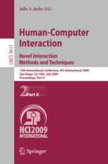 Humancomputer Interaction Novel Interaction Methods And Techniques 13th International Conference Hci International 2009 San Diego Ca Usa July 1924 2009 Proceedings Part Ii 1st Edition Wolfgang Beinhauer