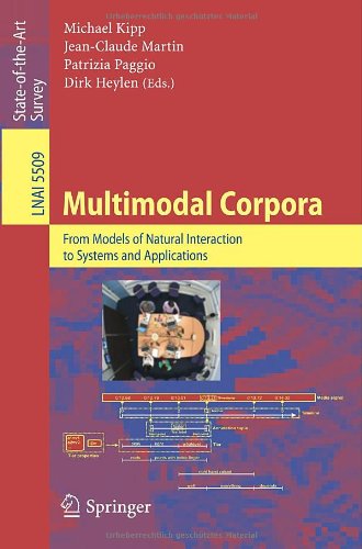Multimodal Corpora From Models Of Natural Interaction To Systems And Applications 1st Edition Florian Schiel Auth