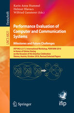 Performance Evaluation Of Computer And Communication Systems Milestones And Future Challenges Ifip Wg 6373 International Workshop Perform 2010 In Honor Of Gnter Haring On The Occasion Of His Emeritus Celebration Vienna Austria October 1416 20 1st Edition Raymond A Marie Auth