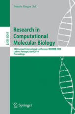 Research In Computational Molecular Biology 14th Annual International Conference Recomb 2010 Lisbon Portugal April 2528 2010 Proceedings 1st Edition Nir Atias