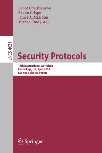 Security Protocols Xix 19th International Workshop Cambridge Uk March 2830 2011 Revised Selected Papers 1st Edition Bruce Christianson Auth