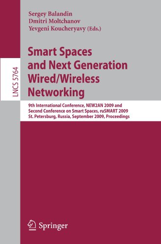 Smart Spaces And Next Generation Wiredwireless Networking 9th International Conference New2an 2009 And Second Conference On Smart Spaces Rusmart 2009 St Petersburg Russia September 1518 2009 Proceedings 1st Edition Manfred Schnepsschneppe Auth