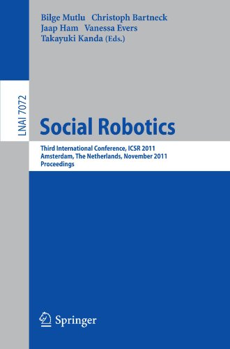 Social Robotics Third International Conference Icsr 2011 Amsterdam The Netherlands November 2425 2011 Proceedings 1st Edition Jakub Zotowski