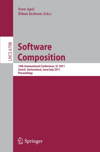 Software Composition 10th International Conference Sc 2011 Zurich Switzerland June 30 July 1 2011 Proceedings 1st Edition Perla Velasco Elizondo