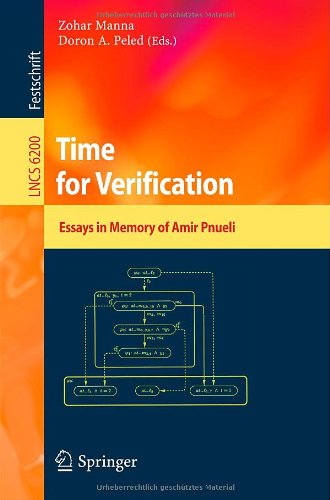 Time For Verification Essays In Memory Of Amir Pnueli 1st Edition Howard Barringer