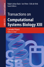 Transactions On Computational Systems Biology Xiii 1st Edition Antti Hkkinen