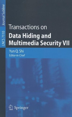 Transactions On Data Hiding And Multimedia Security Vii 1st Edition Peter Meerwald