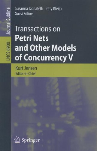 Transactions On Petri Nets And Other Models Of Concurrency V 1st Edition Murad Banaji Auth