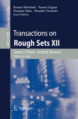Transactions On Rough Sets Xii 1st Edition Lech Polkowski Maria Semeniukpolkowska Auth