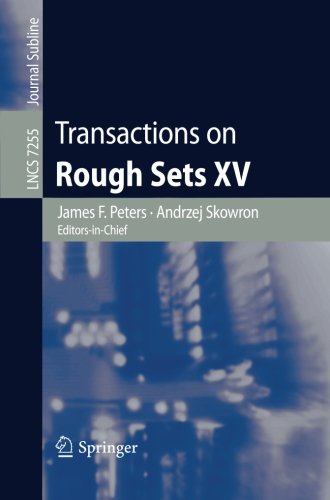 Transactions On Rough Sets Xv 1st Edition Andrzej Janusz Auth