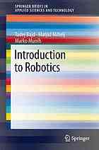Introduction To Robotics 1st Edition Tadej Bajd Matja Mihelj
