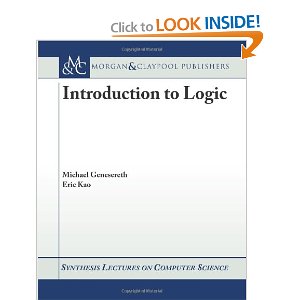 Introduction To Logic Michael Genesereth Eric Kao