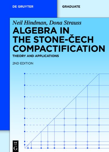 Algebra In The Stonecech Compactification Theory And Applications 2 Revised Neil Hindman