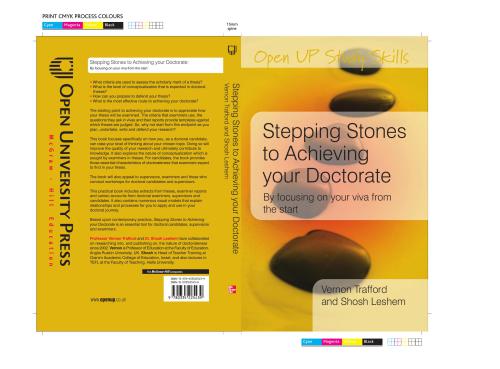 Stepping Stones To Achieving Your Doctorate Focusing On Your Viva From The Start Vernon Trafford Shosh Leshem