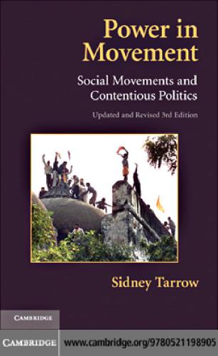 Power In Movement Social Movements And Contentious Politics Revised And Updated Third Edition Sidney G Tarrow
