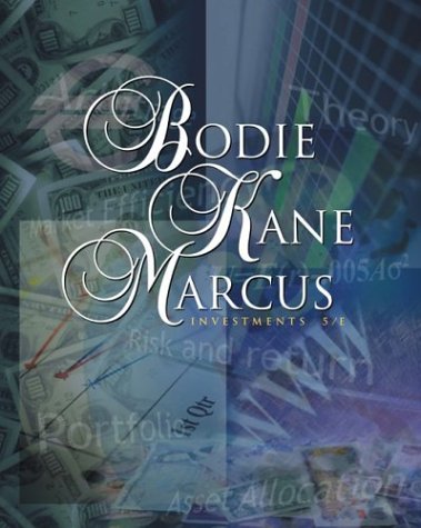 Investments S 5th Edition Zvi Bodie Alex Kane Alan J Marcus