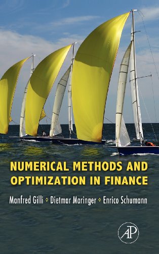 Numerical Methods And Optimization In Finance 1st Edition Manfred Gilli