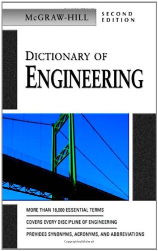 Dictionary Of Engineering Second Edition Mcgrawhill