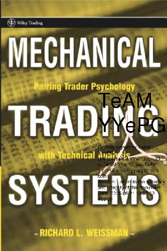 Mechanical Trading Systems Weisman R