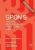 Spons Architects And Builders Price Book 2011 Davis Langdon Llp