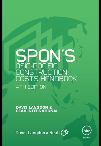 Spons Asiapacific Construction Costs Handbook 4e Davis Langdon Seah