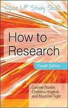 How To Research Loraine Blaxter Christina Hughes Malcolm Tight