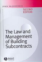 The Law And Management Of Building Subcontracts John Mcguinness