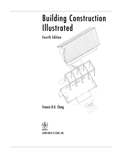 Building Construction Illustrated Francis D K Ching