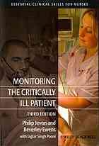 Monitoring The Critically Ill Patient Philip Jevon Beverley Ewens