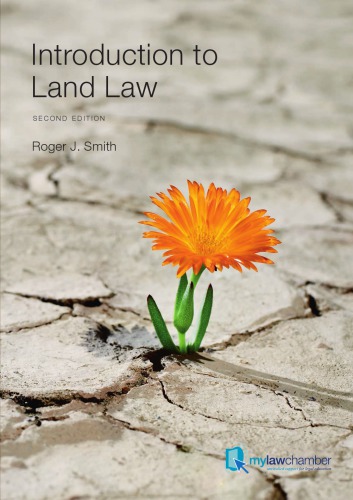 Introduction To Land Law Roger J Smith