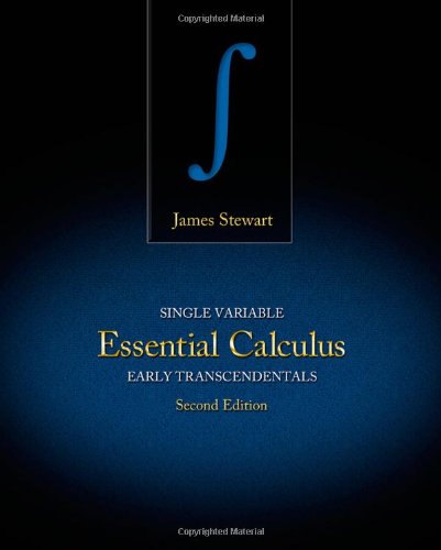 Single Variable Essential Calculus Early Transcendentals 2nd Edition James Stewart