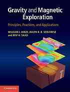 Gravity And Magnetic Exploration Principles Practices And Applications Draft William J Hinze Ralph R B Von Frese Afif H Saad