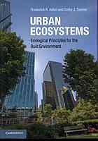 Urban Ecosystems Ecological Principles For The Built Environment Draft Frederick R Adler Colby J Tanner