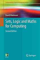 Sets Logic And Maths For Computing 2ed David Makinson