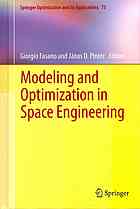 Modeling And Optimization In Space Engineering Giorgio Fasano J Pinter Eds