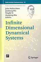 Infinite Dimensional Dynamical Systems John Malletparet Et Al Eds