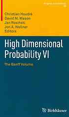 High Dimensional Probability Vi The Banff Volume Houdre Christian Mason