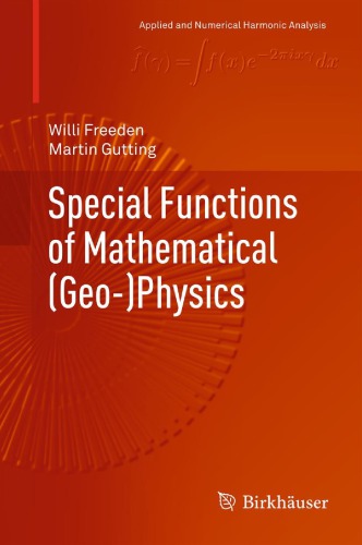 Special Functions Of Mathematical Geophysics Without Chapter 1 W Freeden Martin Gutting