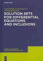 Solution Sets For Differential Equations And Inclusions Smail Djebali Lech Gorniewicz Abdelghani Ouahab