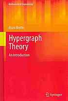 Hypergraph Theory An Introduction Alain Bretto