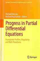Progress In Partial Differential Equations Asymptotic Profiles Regularity And Wellposedness Michael Reissig M Ruzhansky Eds