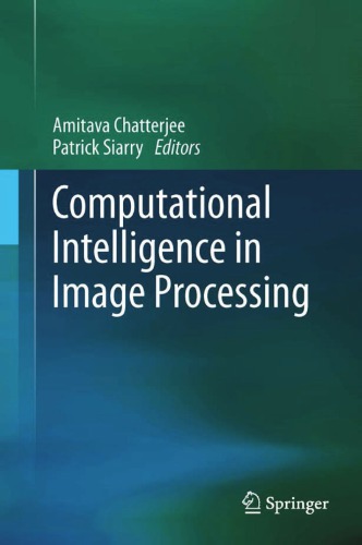 Computational Intelligence In Image Processing Amitava Chatterjee Patrick Siarry Eds