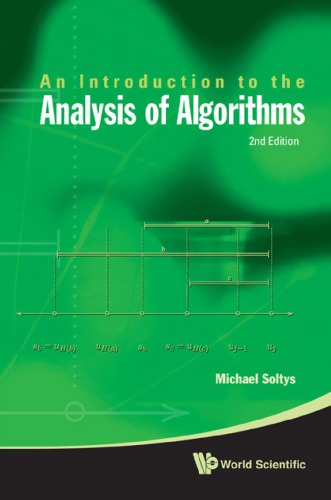 An Introduction To The Analysis Of Algorithms 2nd Edition Michael Soltys