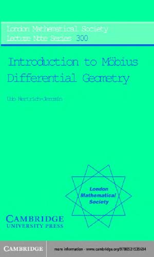 Introduction To Mbius Differential Geometry 1st Edition Hertrichjeromin U