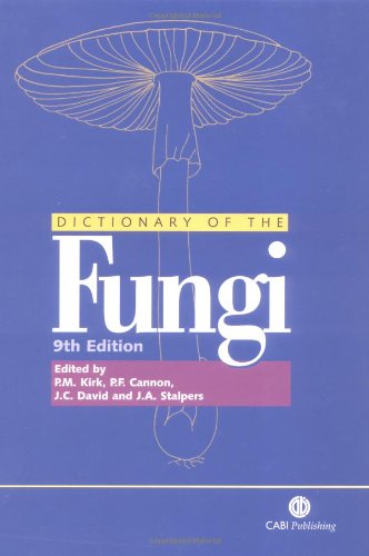 Ainsworth And Bisbys Dictionary Of Fungi 9th Edition P M Kirk