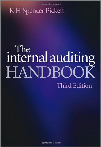 The Internal Auditing Handbook 3rd Edition K H Spencer Pickett