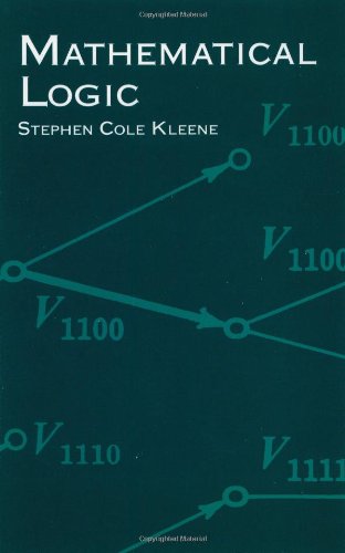 Mathematical Logic Stephen Cole Kleene