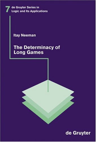 The Determinacy Of Long Games Itay Neeman
